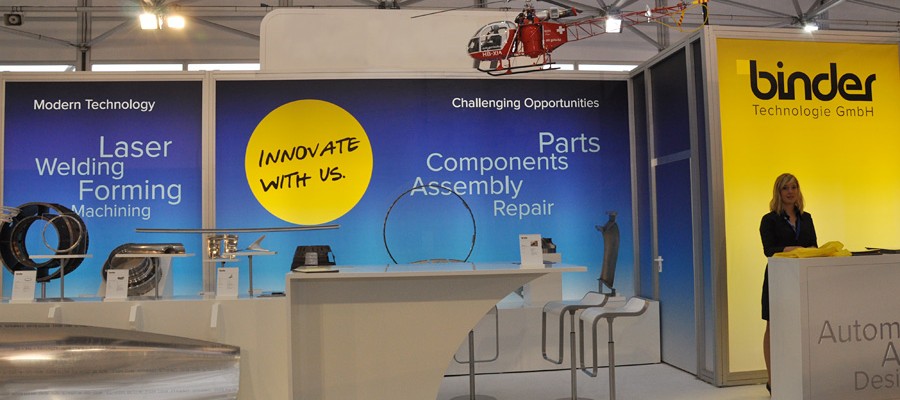 Binder Technologie at AIRTEC 2013 in Frankfurt.